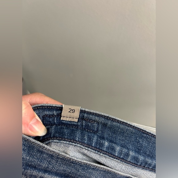 Citizens of Humanity Jazmin High-Rise Ankle Cuffed Slim Straight Jeans - Picture 6 of 13